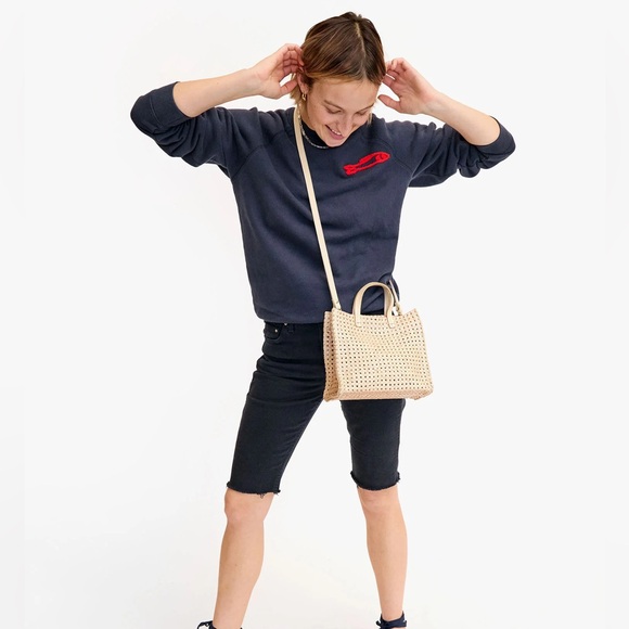 Clare V Petit Simple Tote rattan cream - Picture 2 of 7